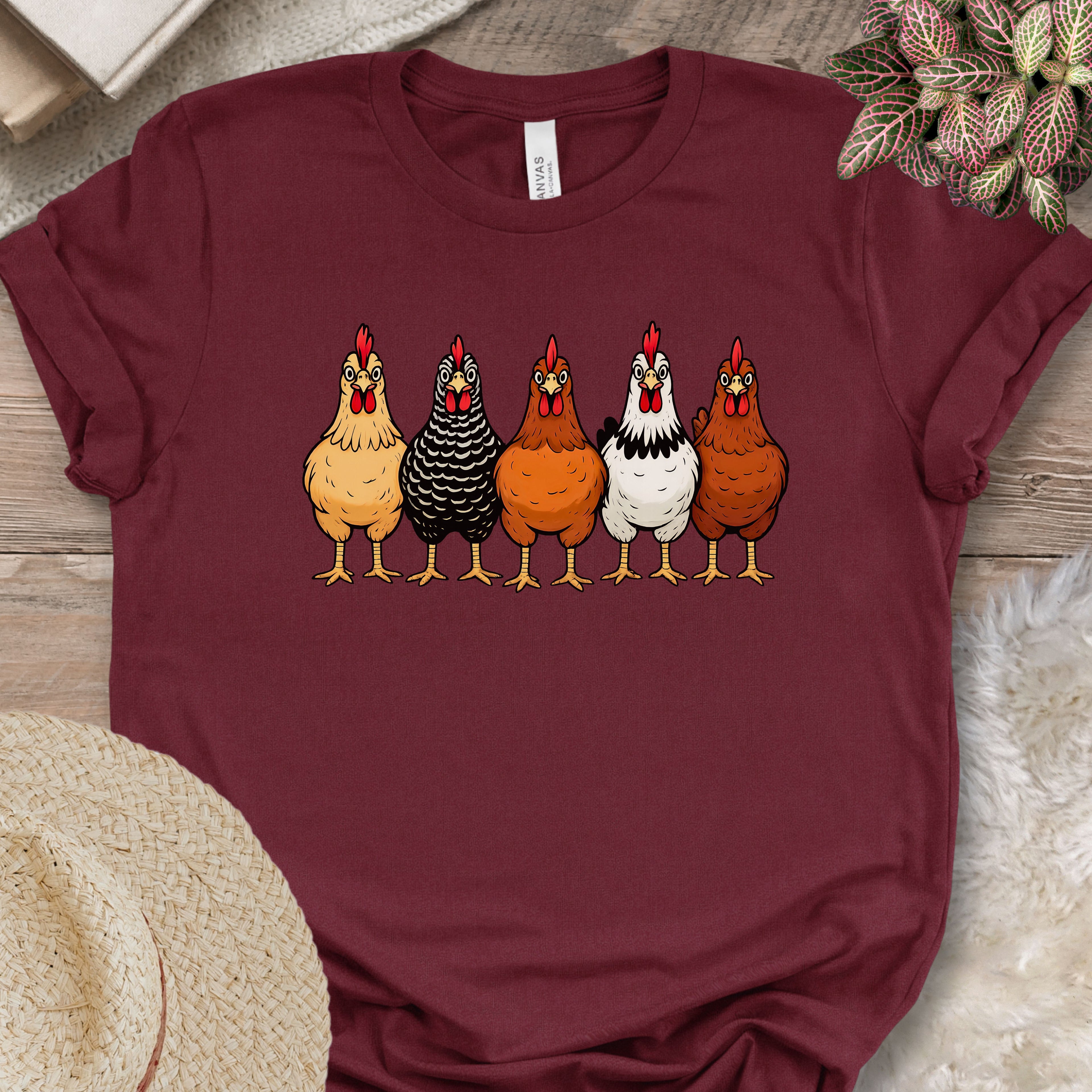 Flock Squad Vintage Chicken Tee