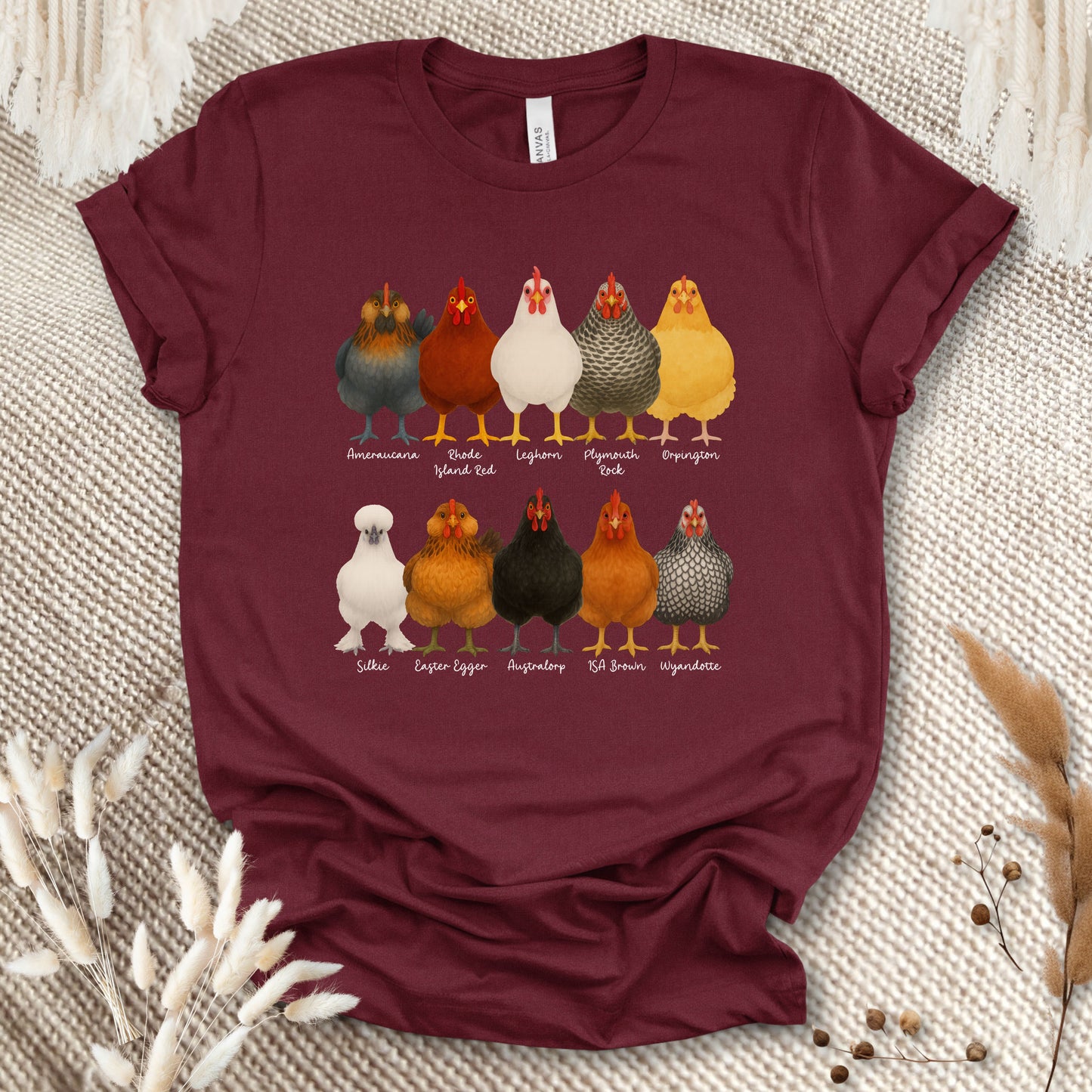 Fancy Chicken Breeds T-Shirt
