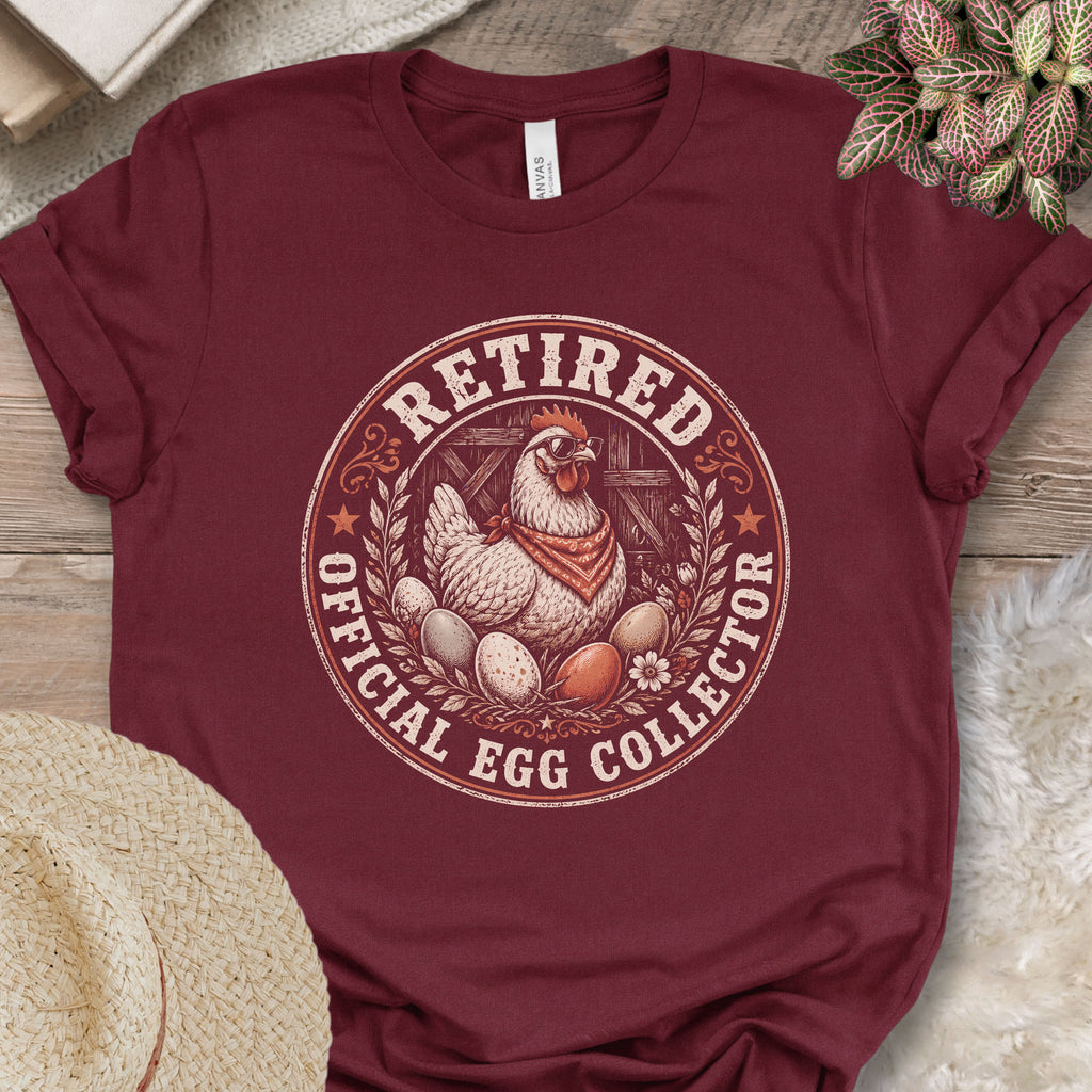 Retired Official Egg Collector T-Shirt