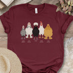 Backyard Chicken Breeds Tee (C)