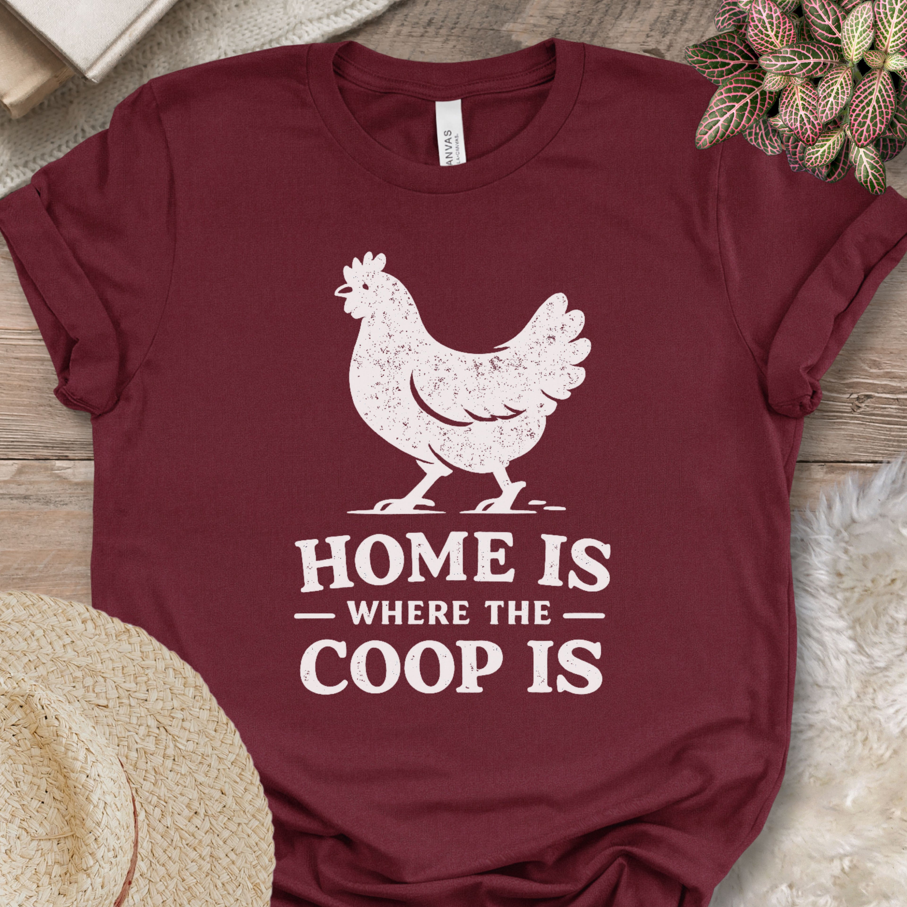 Home Is The Coop Tee