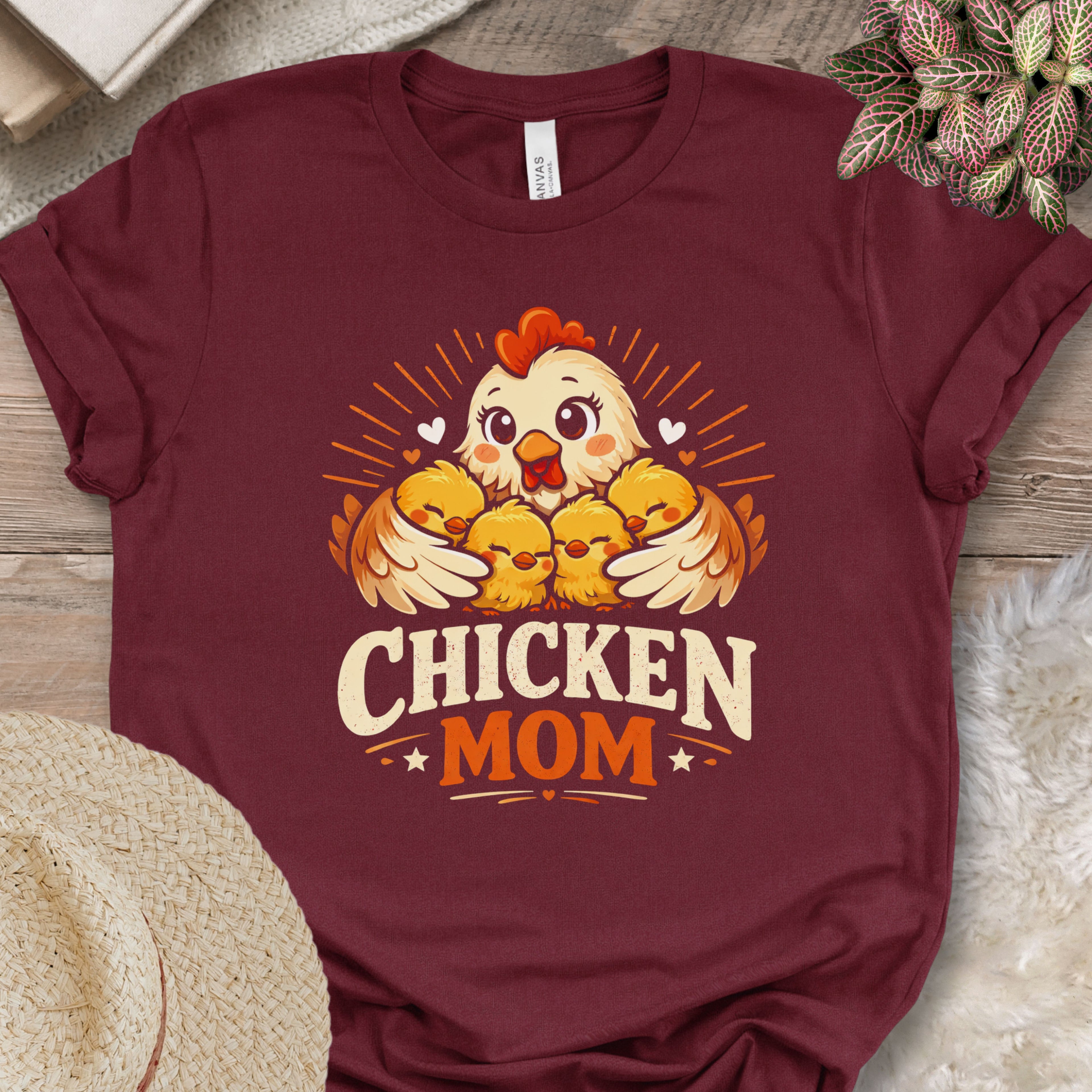 Chicken Mom Chicks T-Shirt