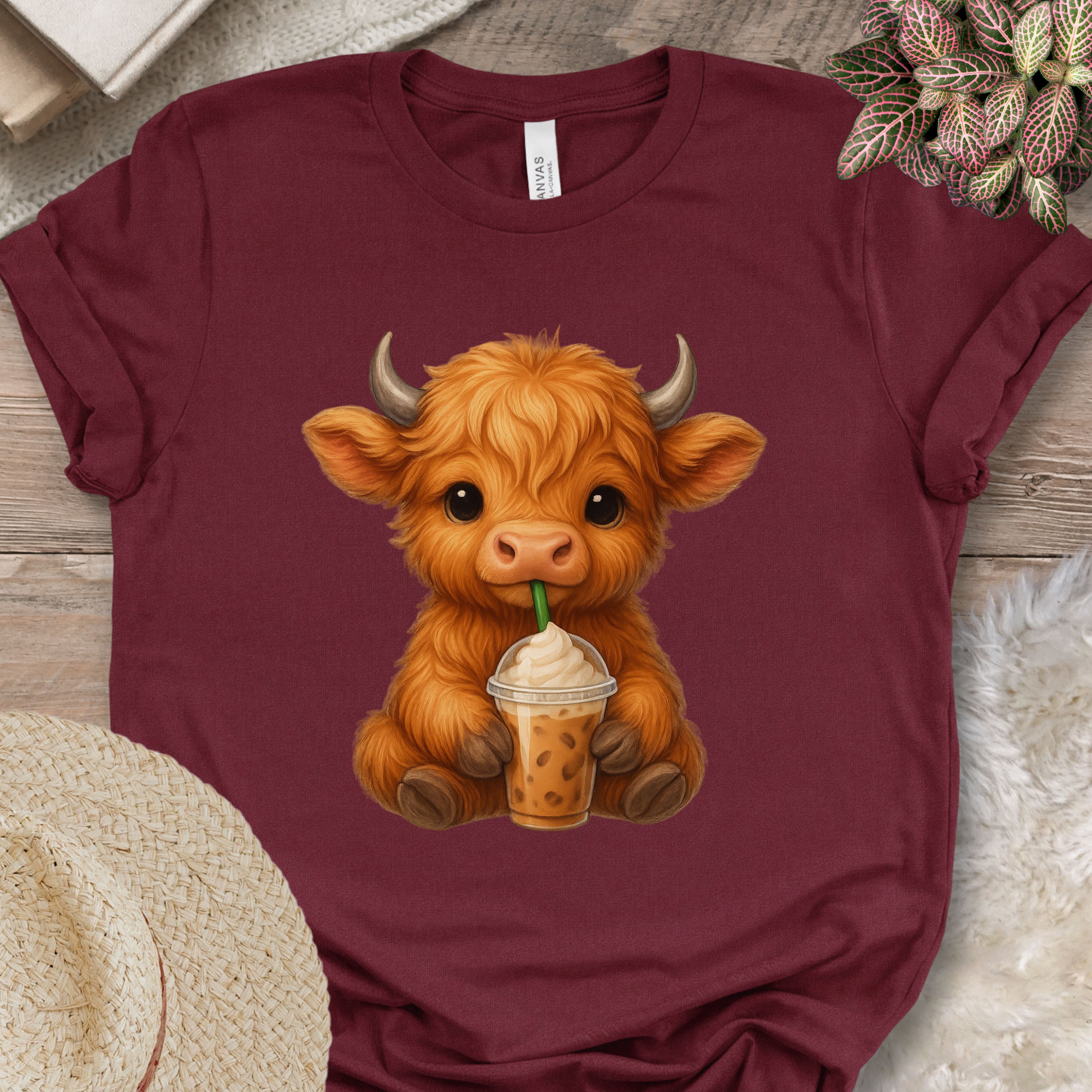Cute Highland Cow Tee