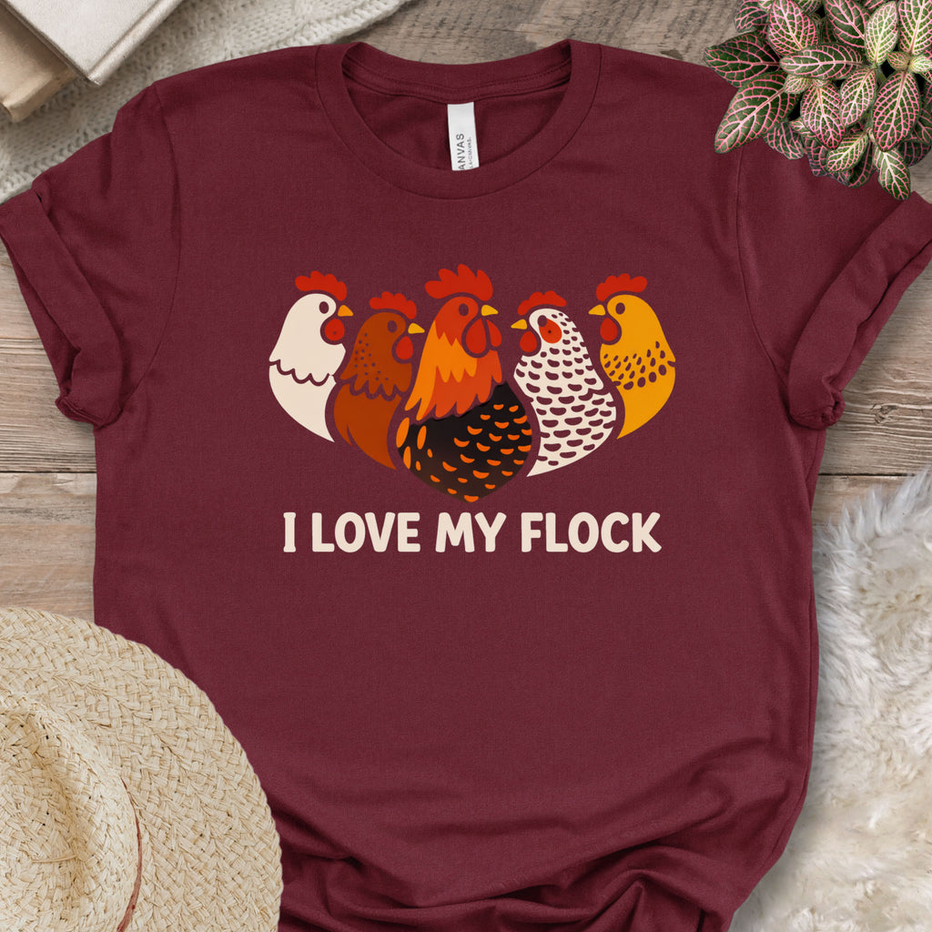 Backyard Flock Appreciation Graphic Tee