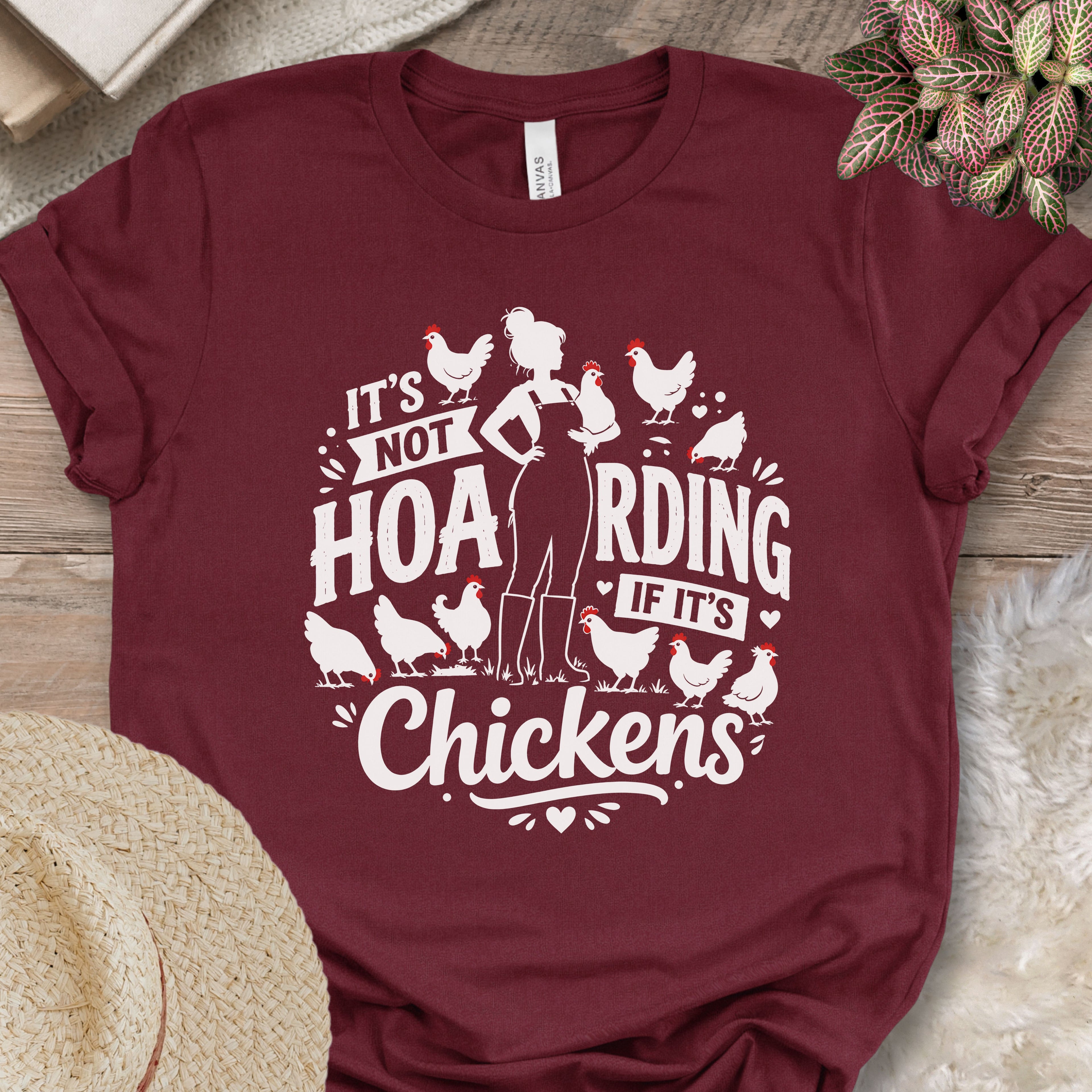 Not Hoarding Chicken Lady Shirt