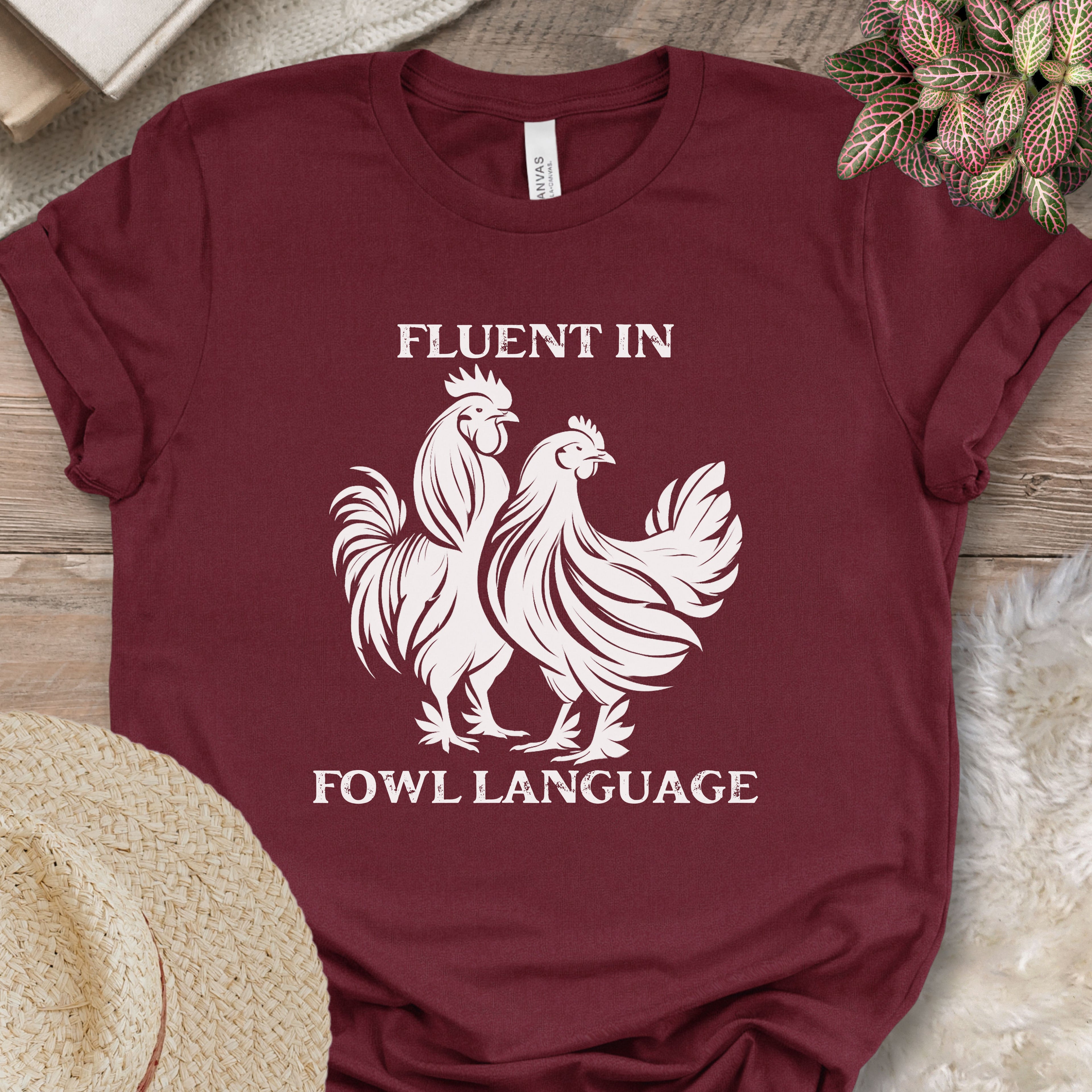 Fluent in Fowl Language Tee