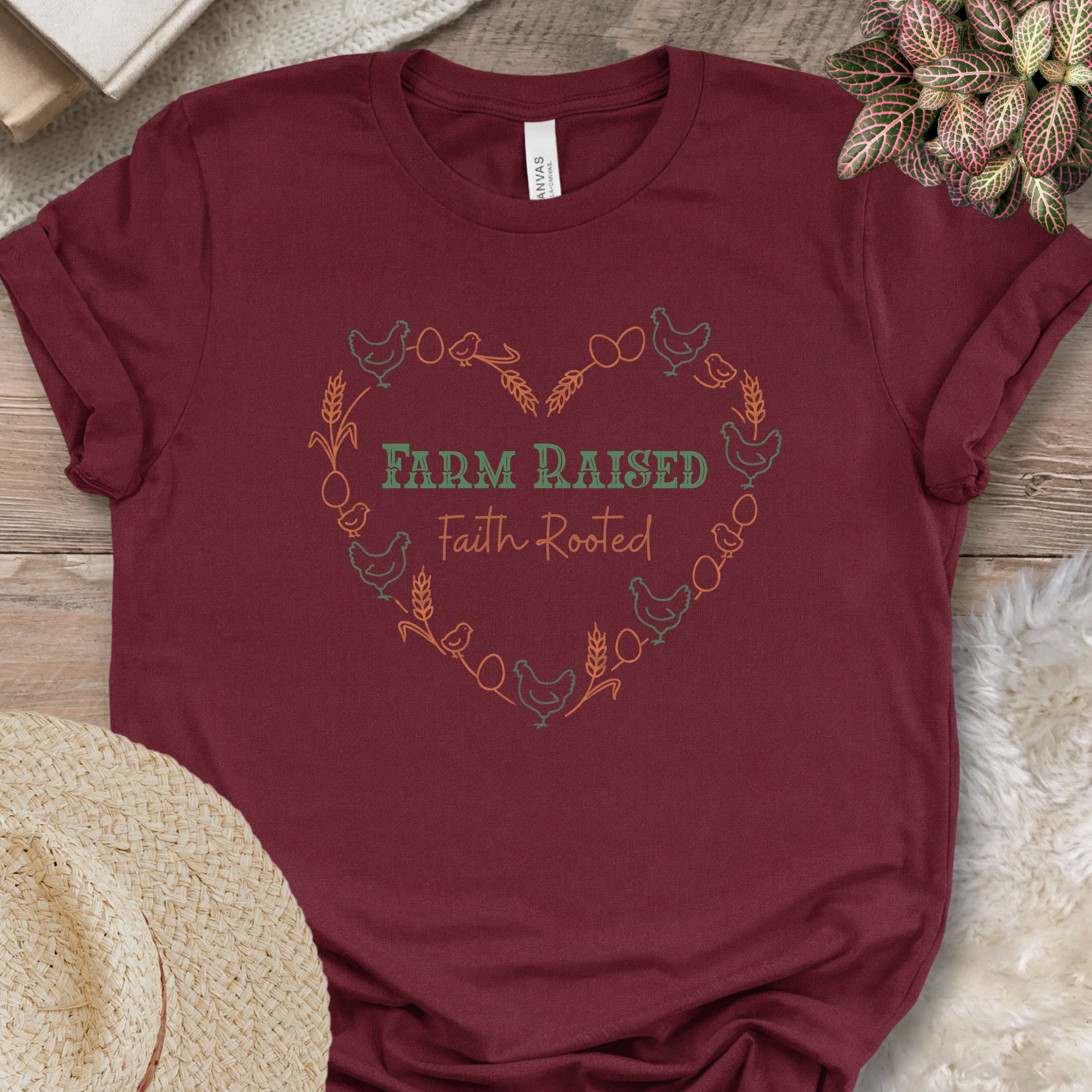 Farm Raised Faith Rooted Shirt