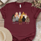Backyard Chicken Flock T-Shirt (B)