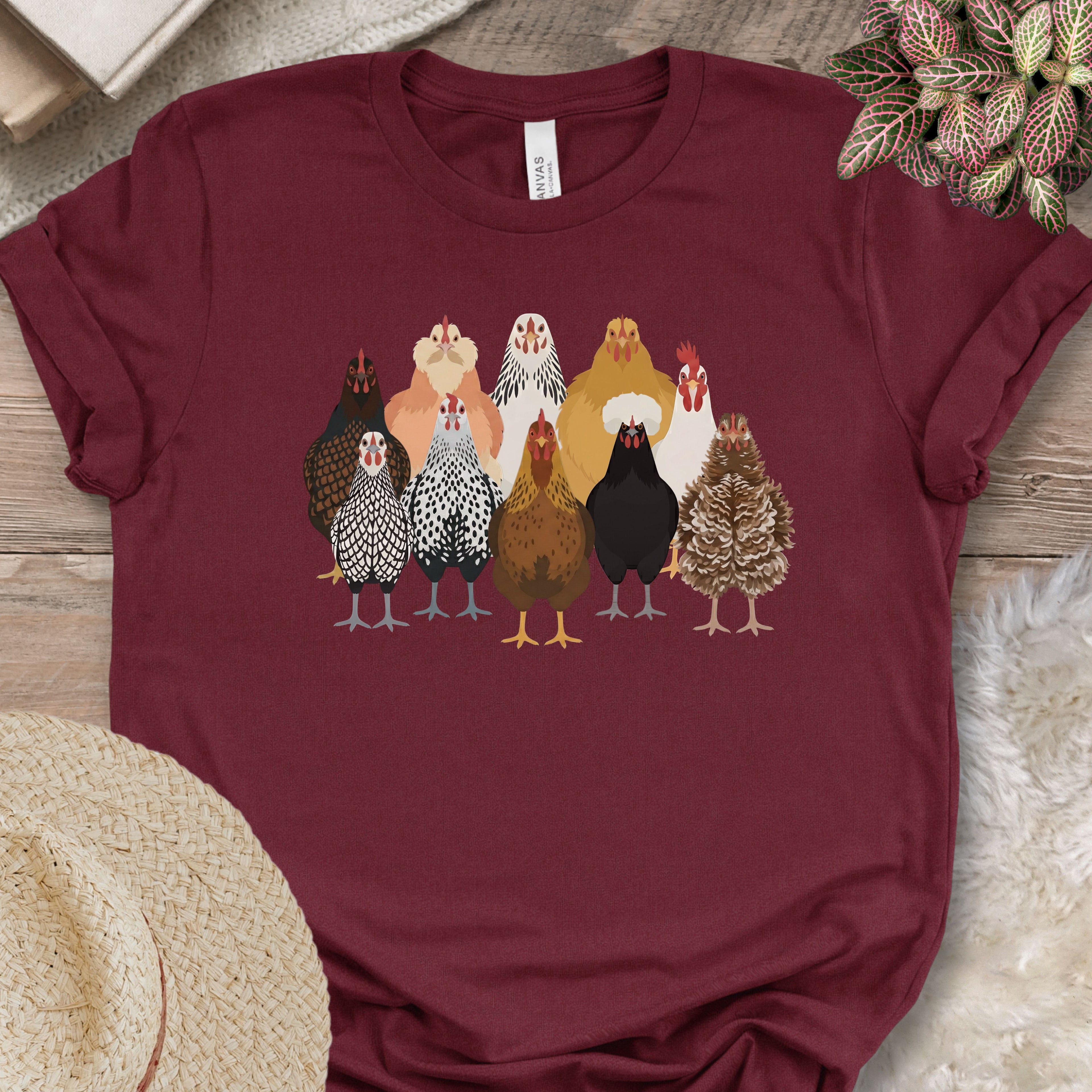 Backyard Chicken Flock T-Shirt (B)
