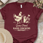 Raise Chickens Repeat T-Shirt