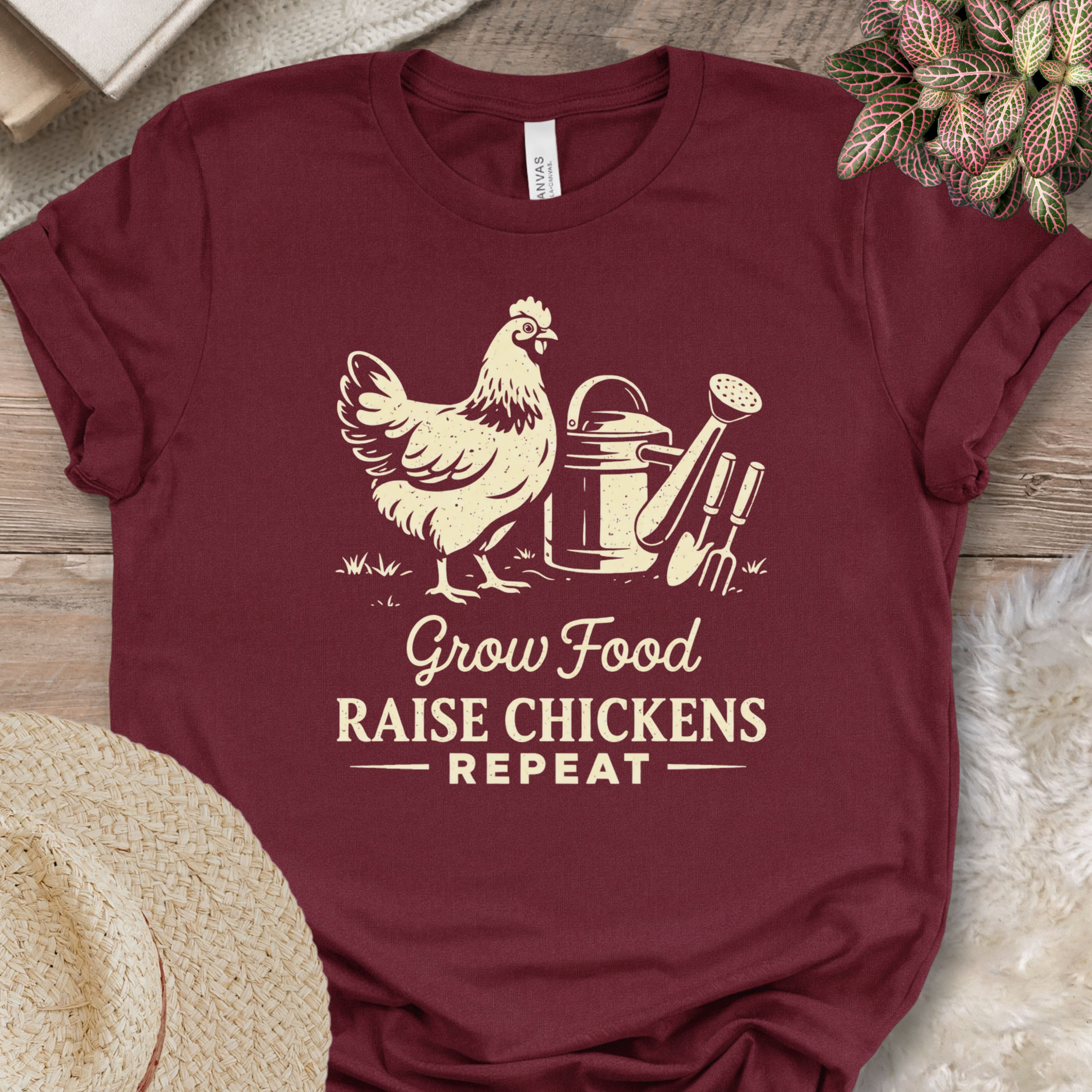 Raise Chickens Repeat T-Shirt