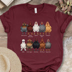 Chicken Collection Graphic Shirt