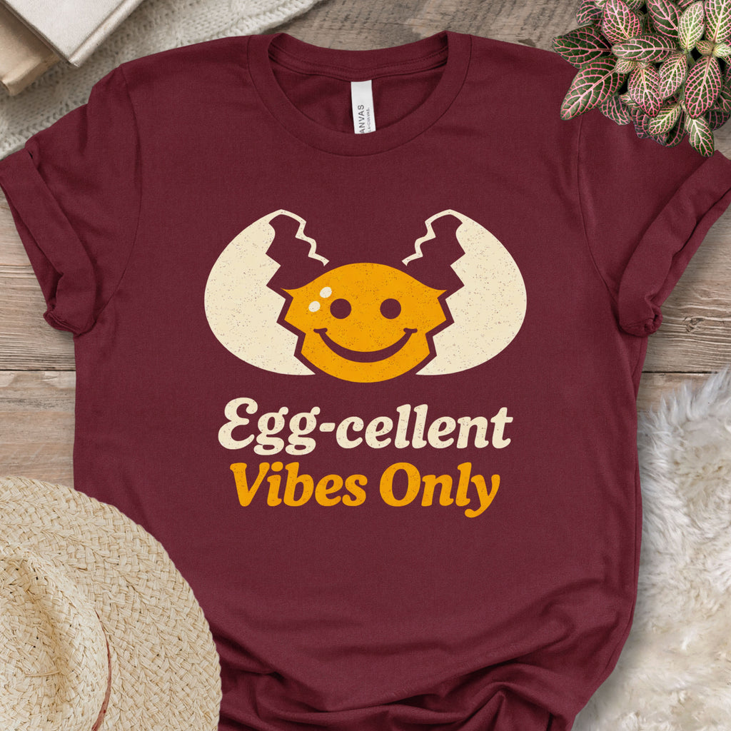 Eggcellent Vibes Chicken Shirt