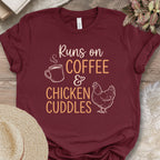 Farm Morning Comfort Graphic T-Shirt