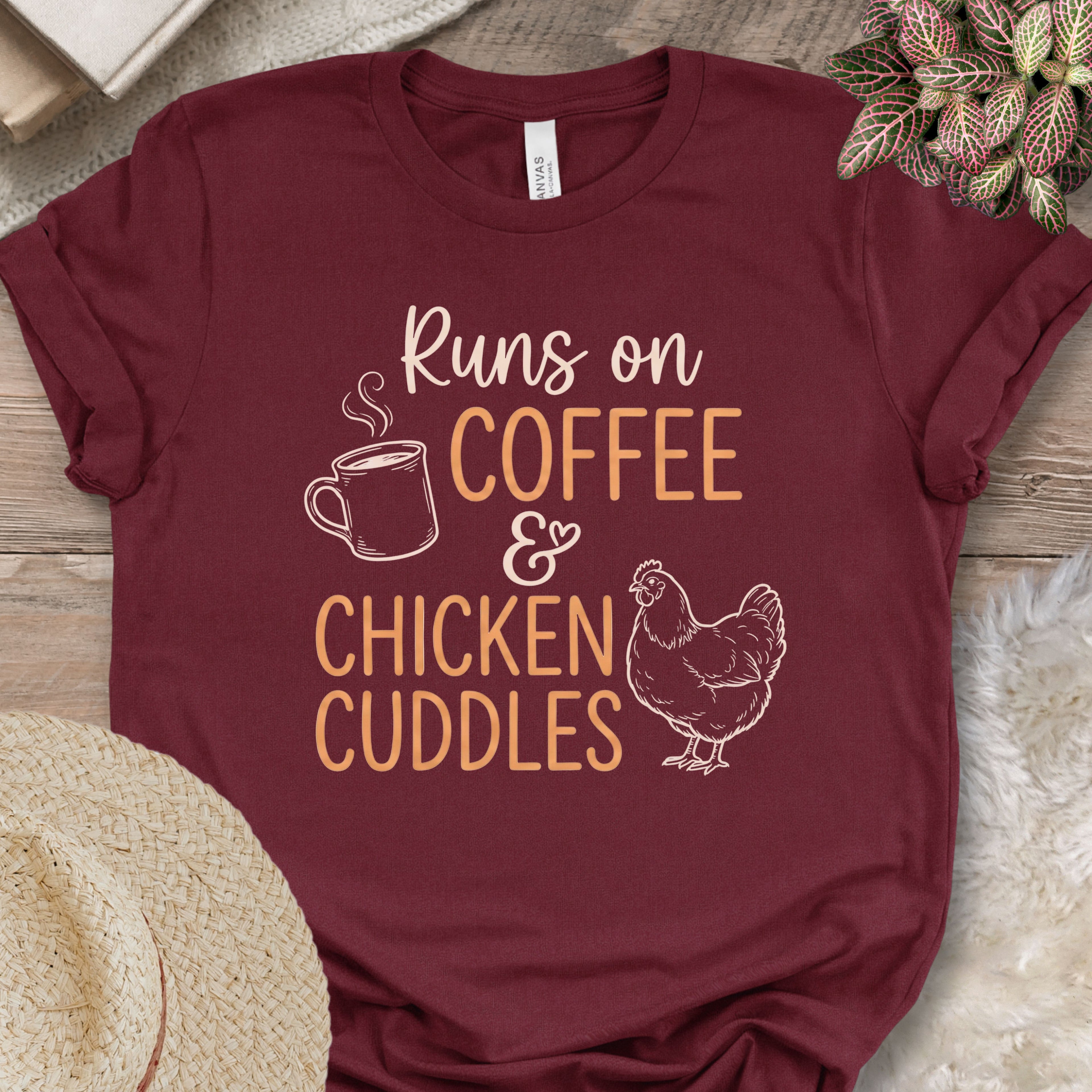 Farm Morning Comfort Graphic T-Shirt