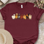 Backyard Chicken Variety Lineup T-Shirt