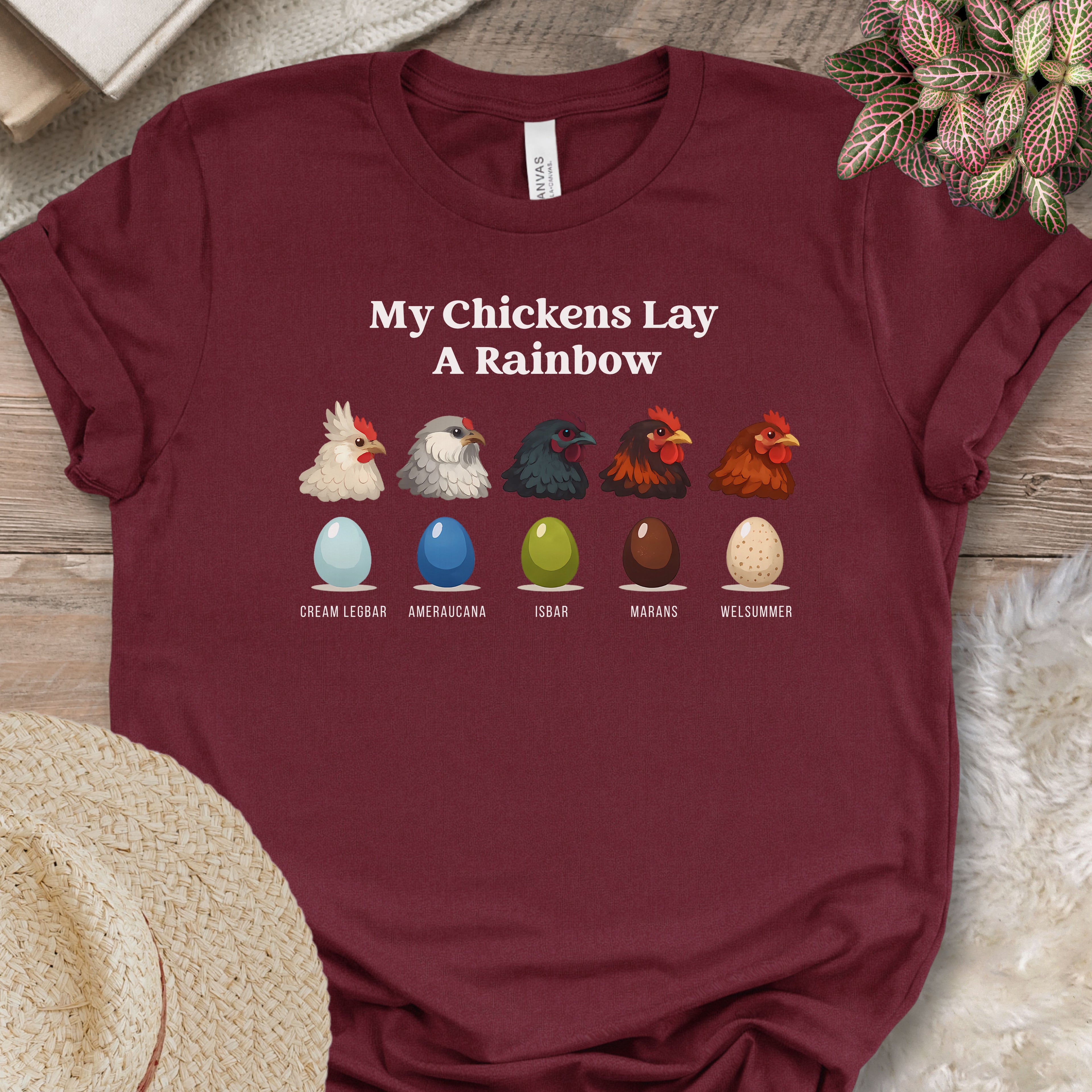 Rainbow Egg Layers T-Shirt