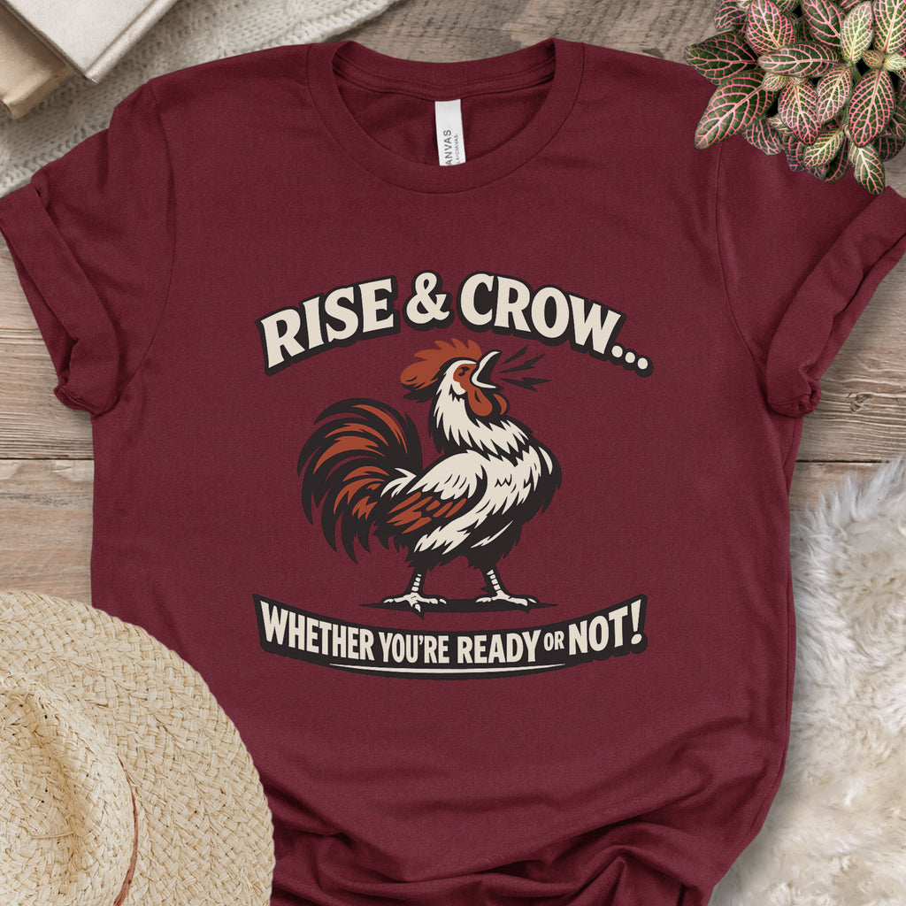 Vintage Rooster Morning Farm Shirt
