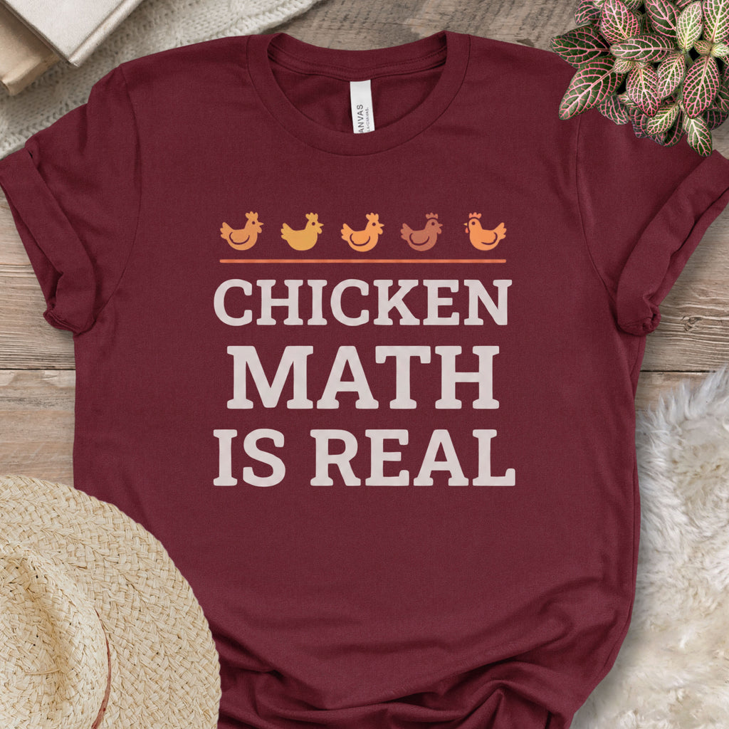 Chicken Math Is Real Tee