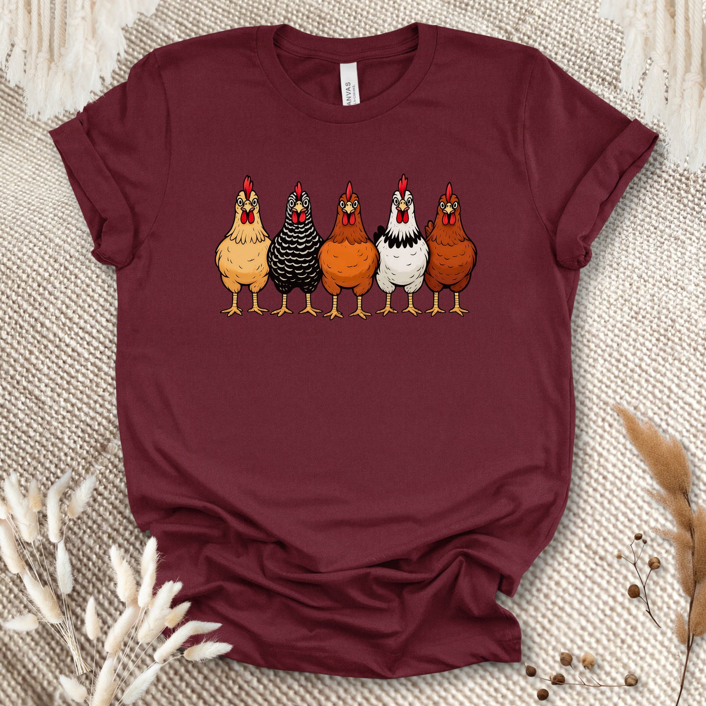 Flock Squad Vintage Chicken Tee