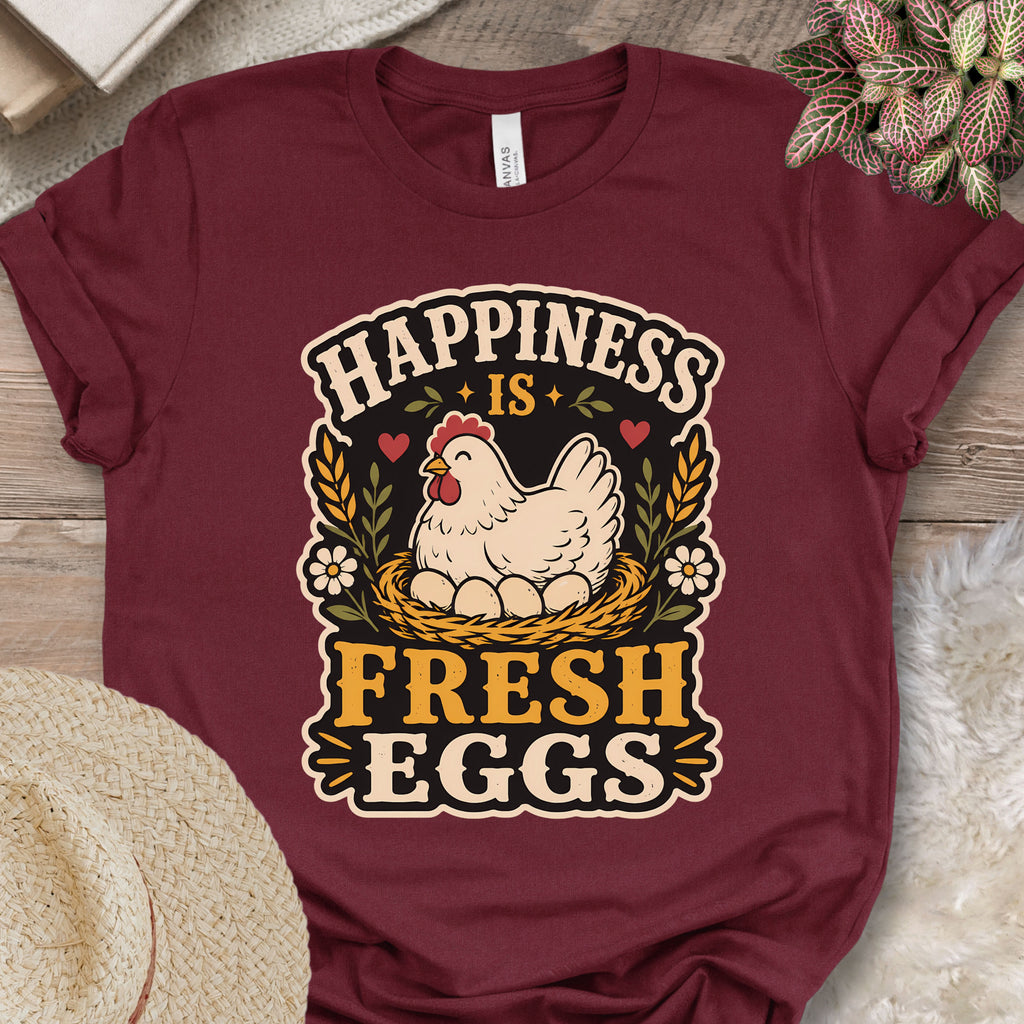 Fresh Eggs Happiness T-Shirt