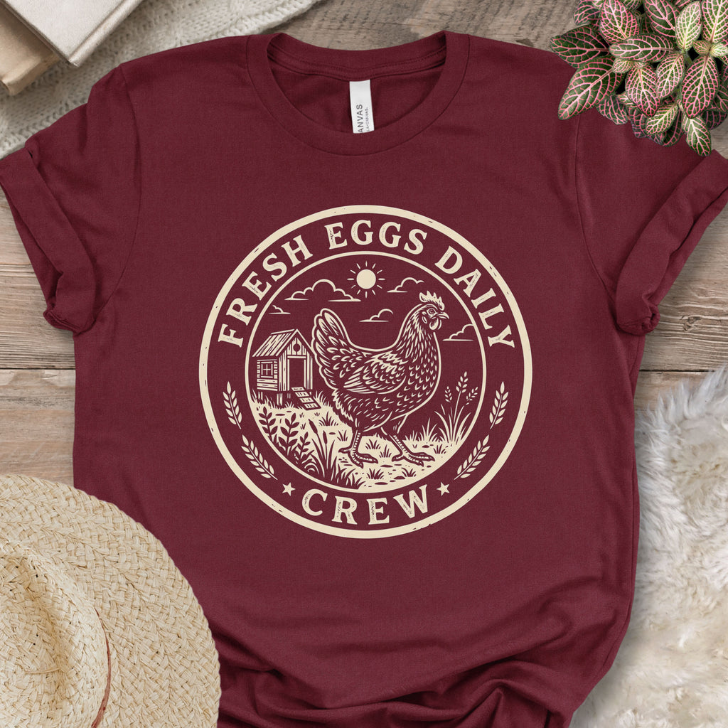 Fresh Eggs Daily Crew Shirt