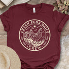 Fresh Eggs Daily Crew Shirt