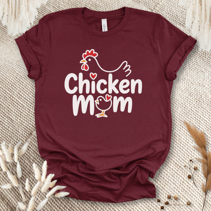 Hen Heart Chicken Mom Shirt