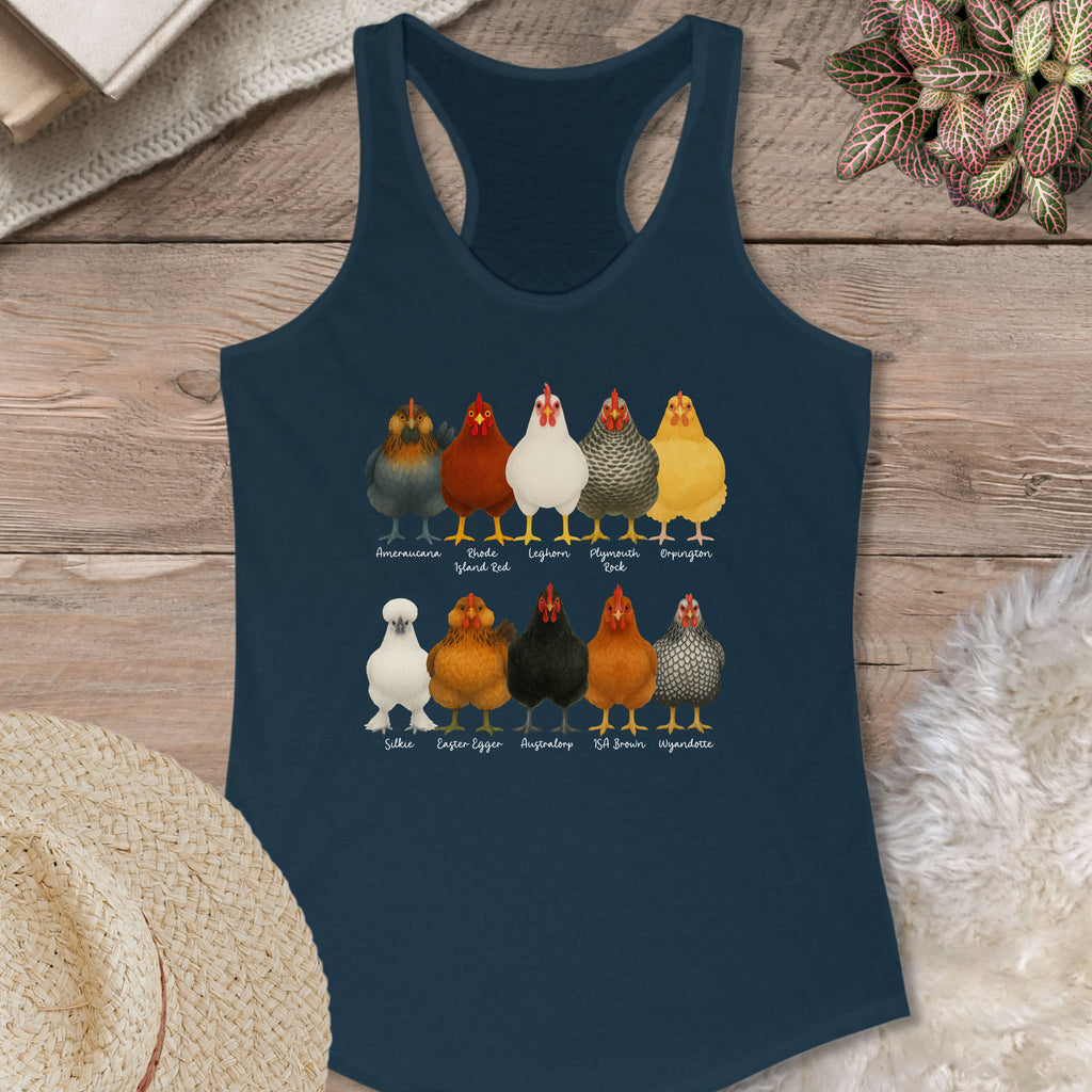 Fancy Chicken Breeds Tank Top
