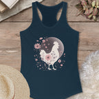 Cottagecore Chicken Silhouette Tank Top
