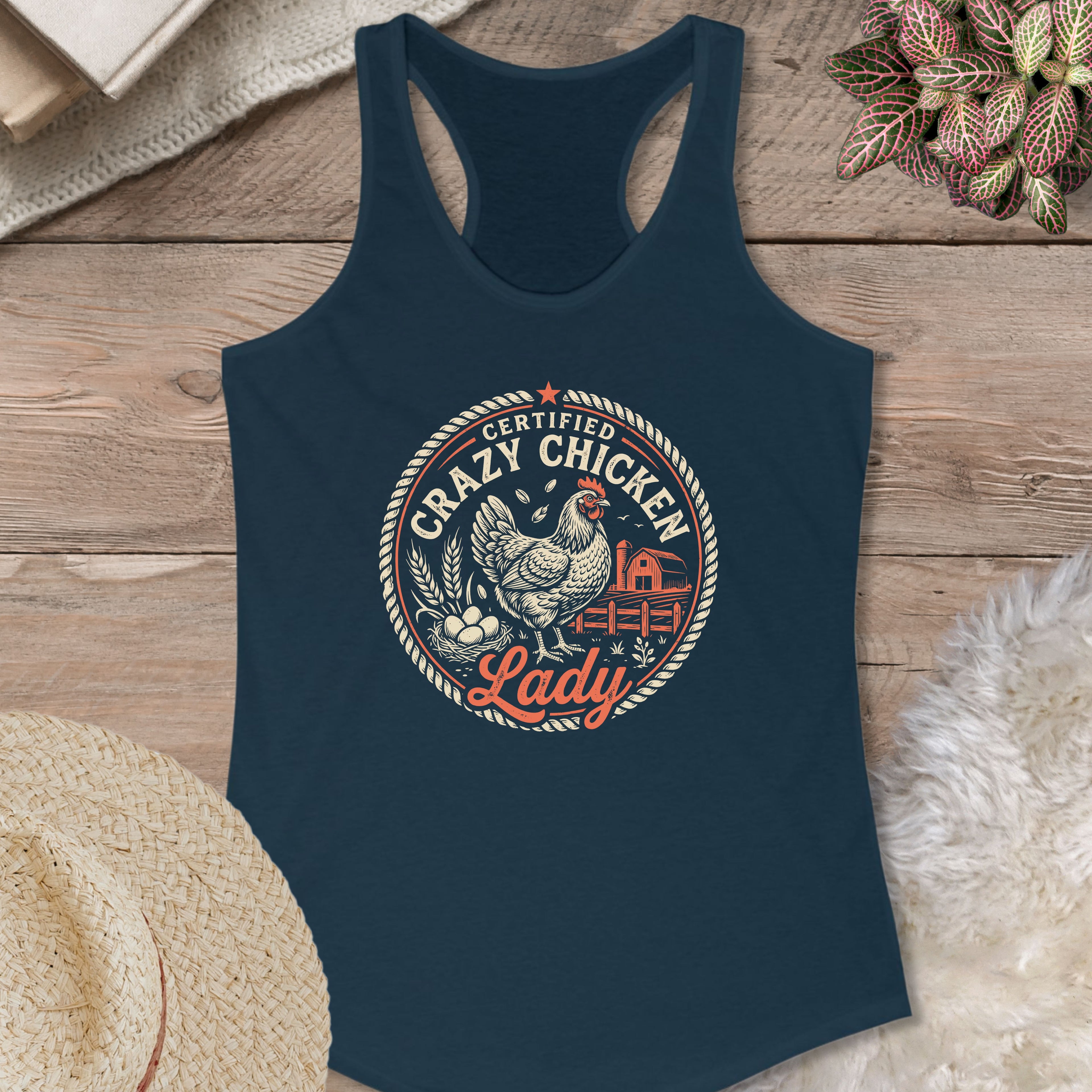 Certified Chicken Lady Tank Top