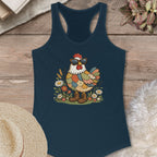 Patchwork Hen Summer Tank Top