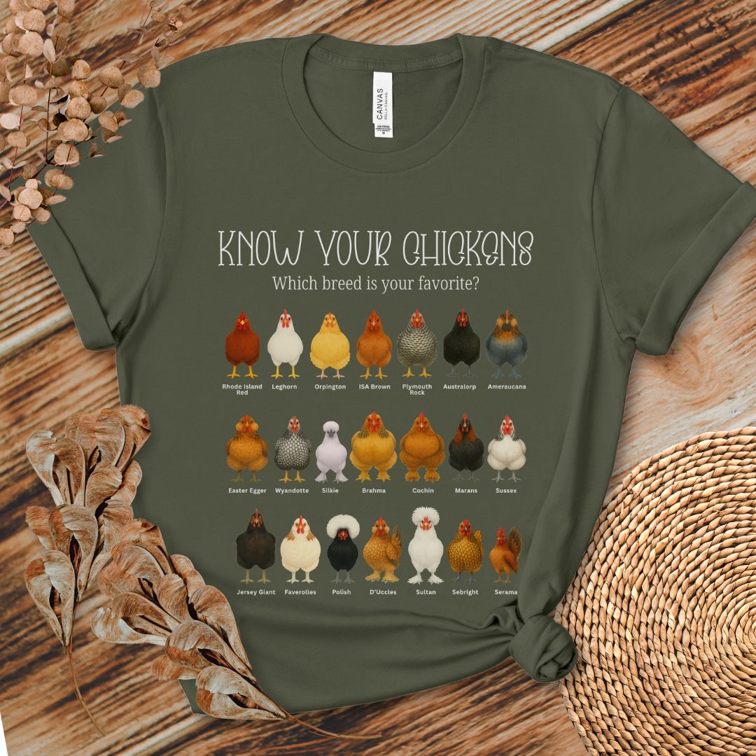 Know Your Chickens Shirt