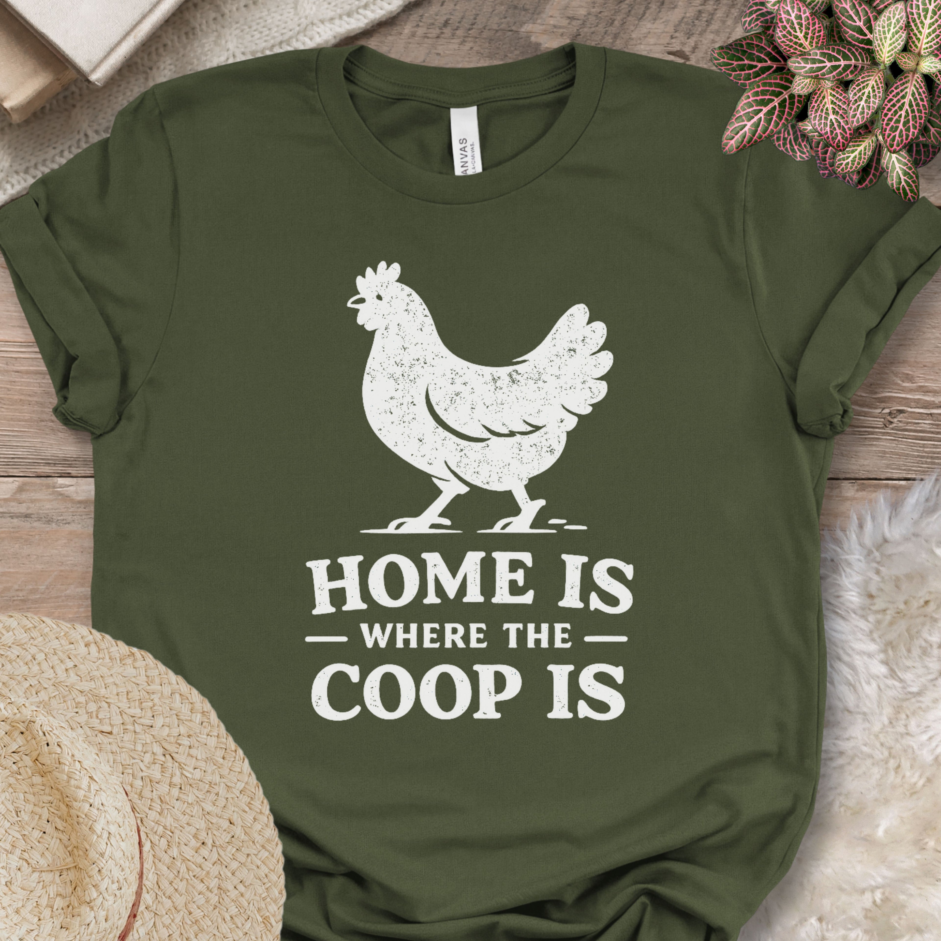 Home Is The Coop Tee