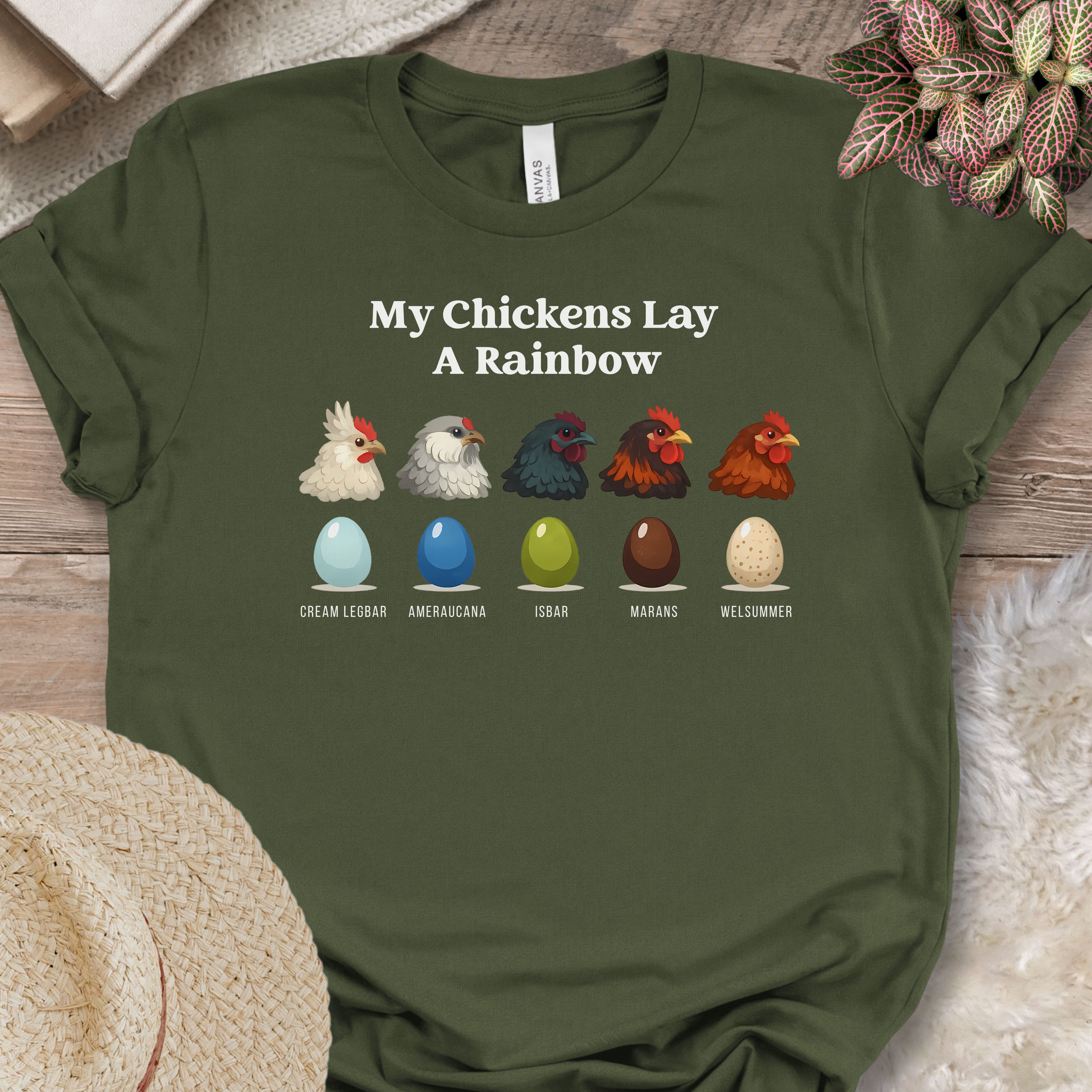 Rainbow Egg Layers T-Shirt