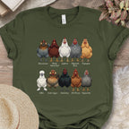 Chicken Collection Graphic Shirt