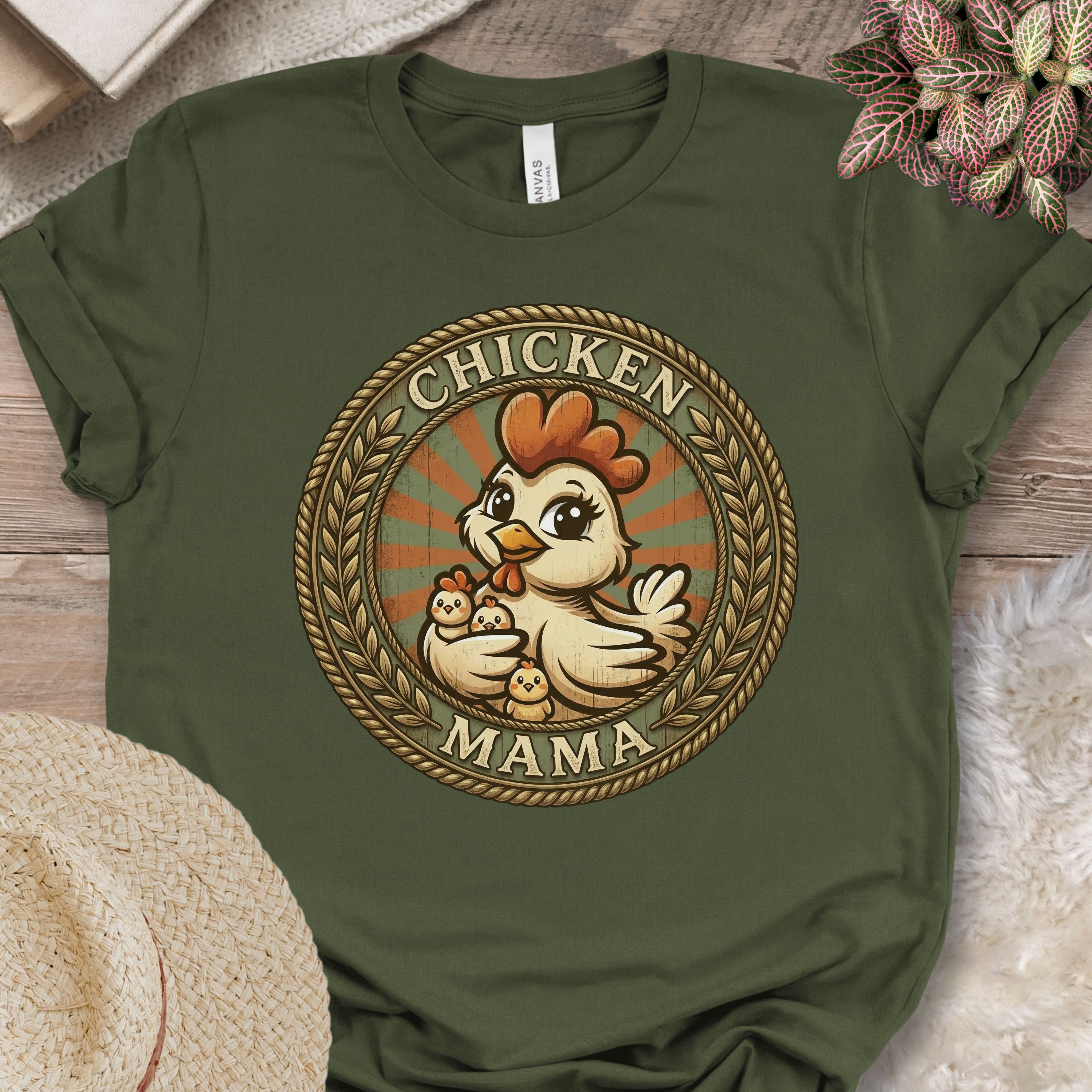 Vintage Chicken Mama Shirt