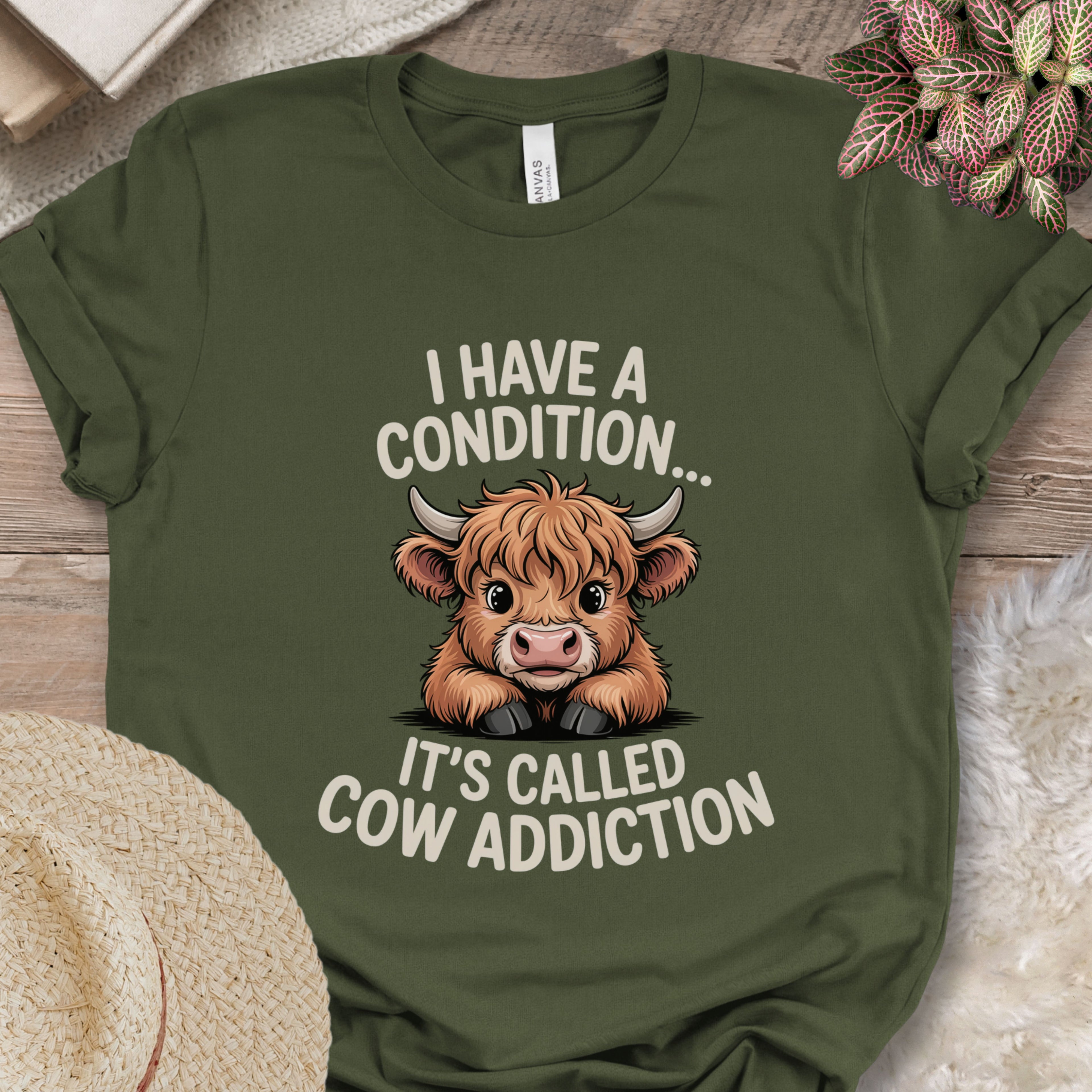 Cow Addiction Tee