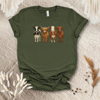 Four Cows Lineup Tee