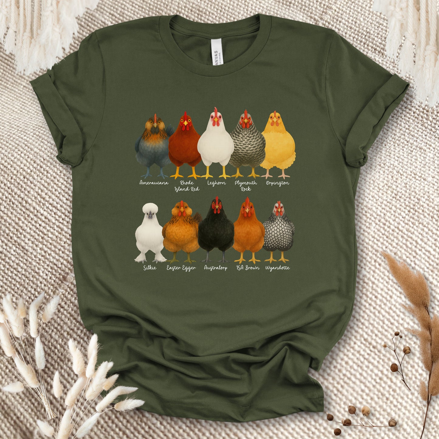 Fancy Chicken Breeds T-Shirt