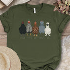 Backyard Chicken Breeds Tee (B)