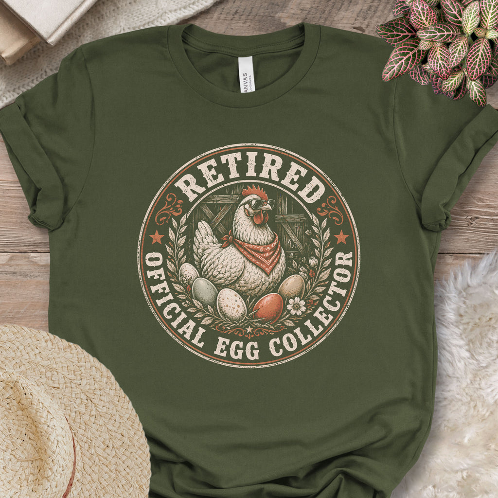 Retired Official Egg Collector T-Shirt