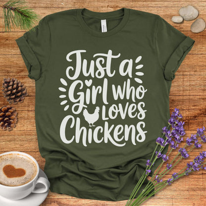 Country Girl Chicken Lover Shirt