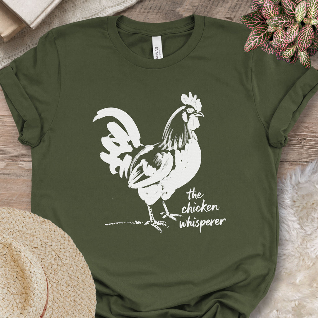 Chicken Whisperer Rooster T-Shirt