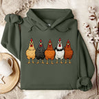 Flock Squad Vintage Chicken Hoodie