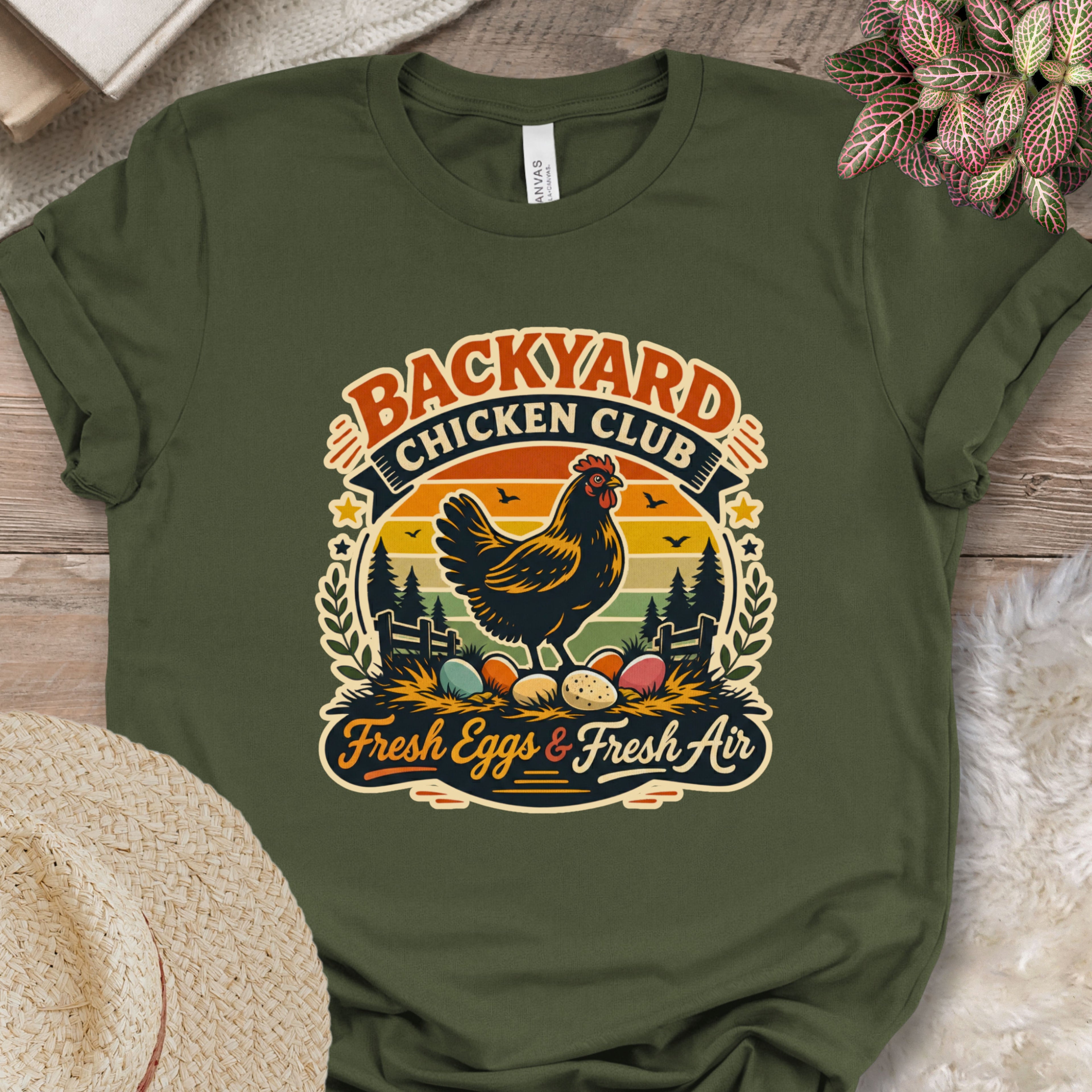 Backyard Chicken Club T-Shirt