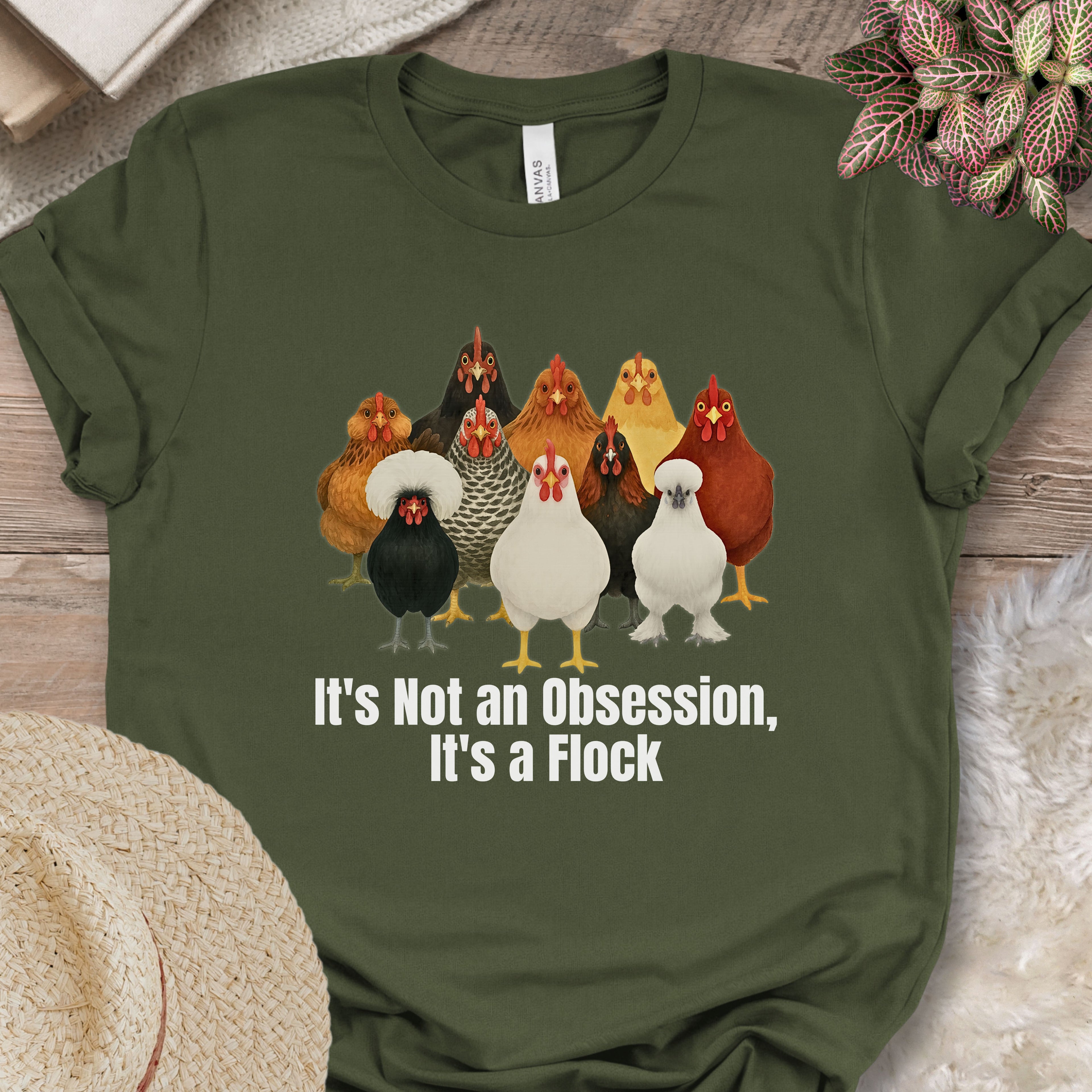 It’s Not an Obsession, It’s a Flock Tee
