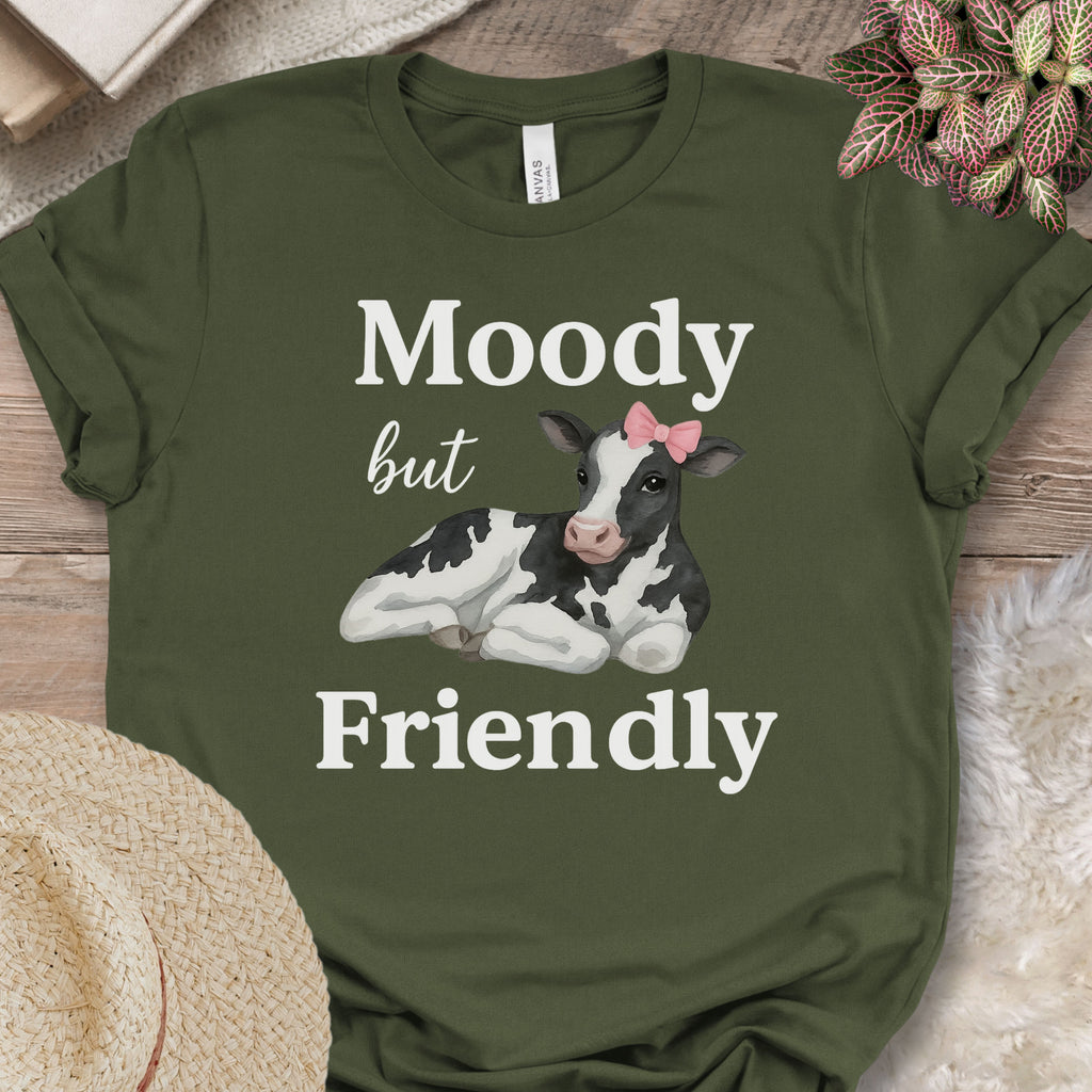 Moody but Friendly Tee
