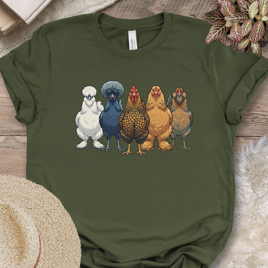 Fancy Backyard Chicken Breeds Tee