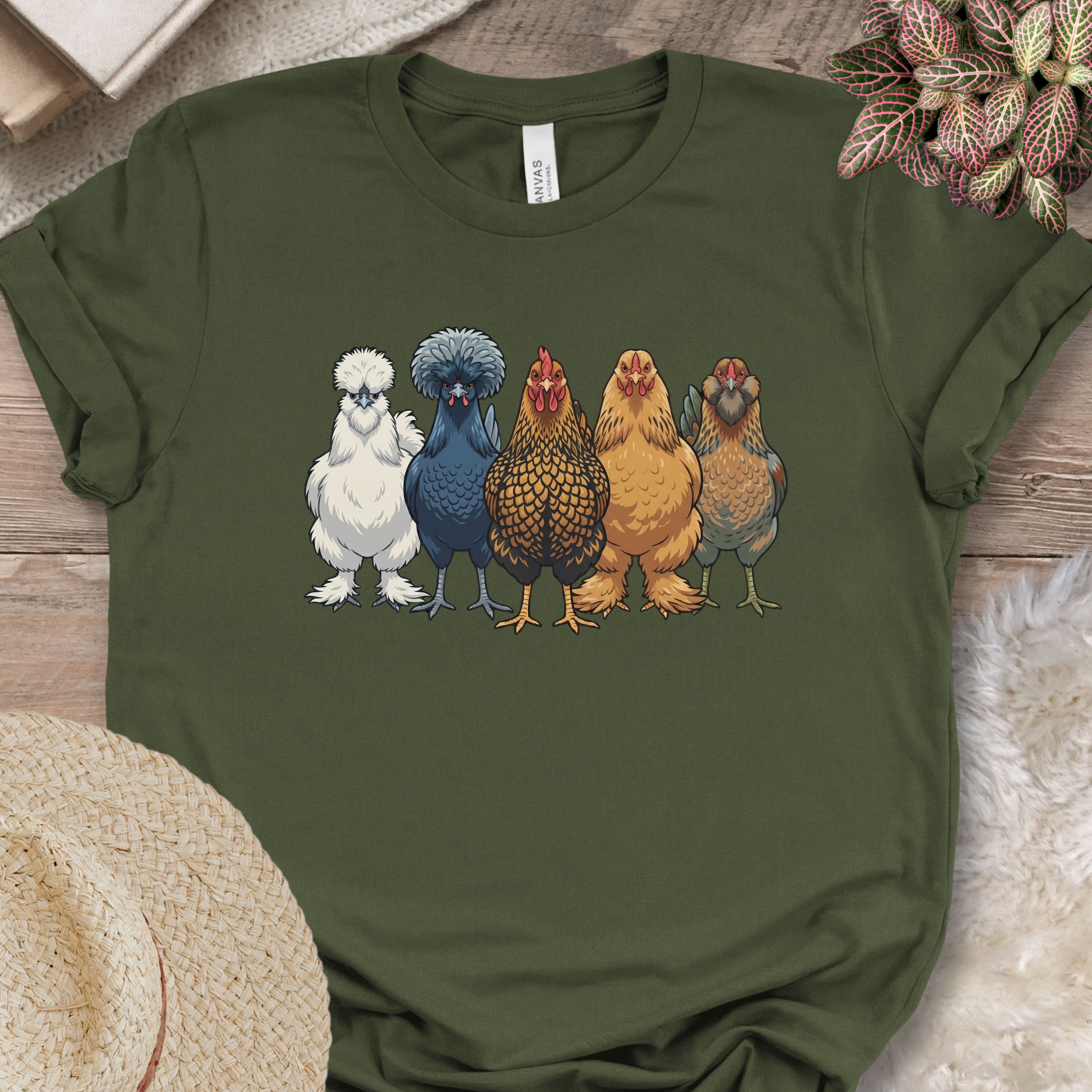 Fancy Backyard Chicken Breeds Tee